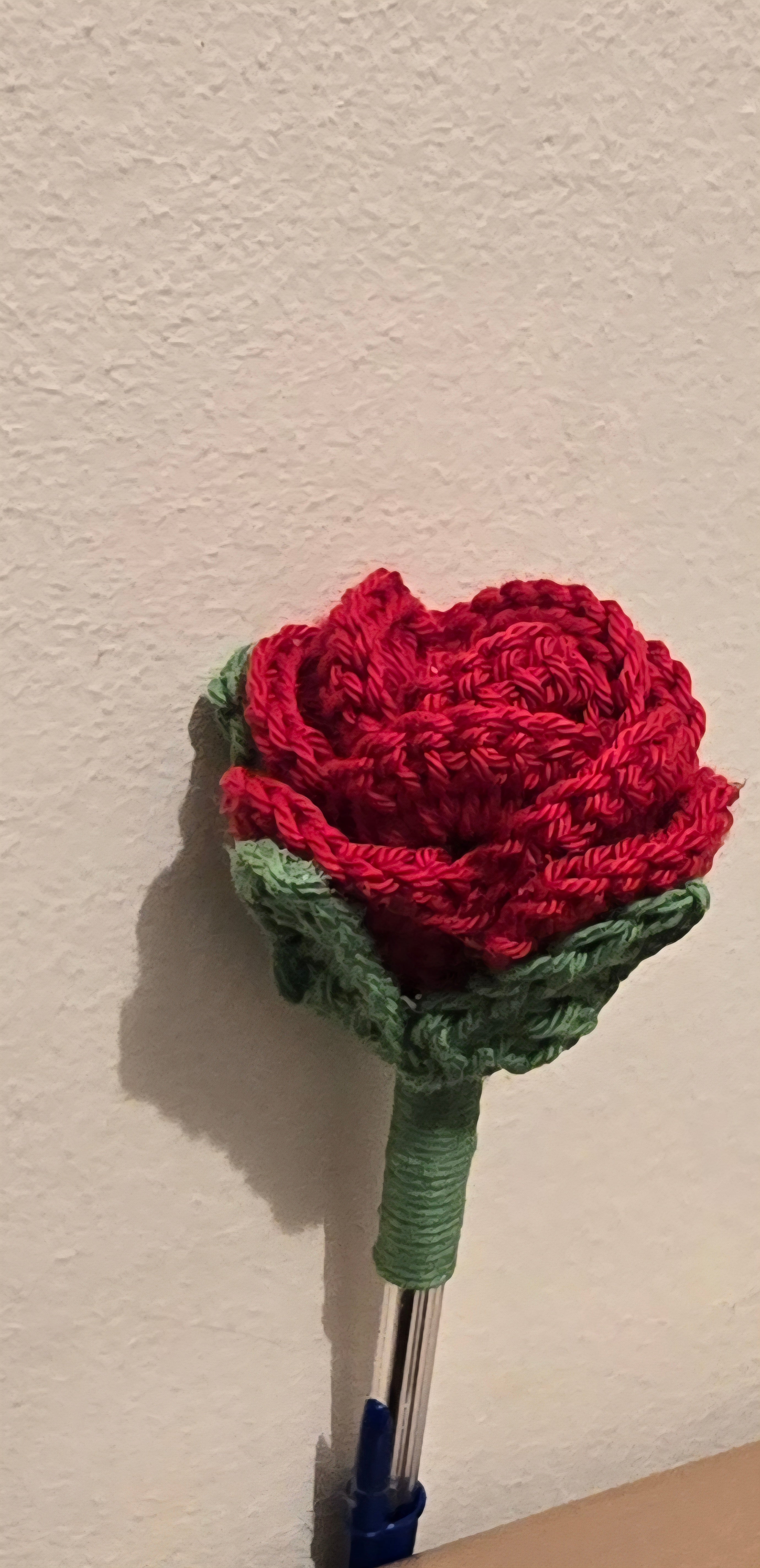Boligrafo de rosa